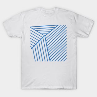 Geo Close Up French Blue 2B T-Shirt